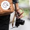 Mikinona Camera Elastic Shoulder Strap and Neck Strap for Travel Soft Safety Camera Belt with Climbing Rope Design for Photographers view 4