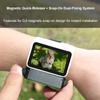 Hand Wrist Band Strap for insta360 Go 3S,Camera Adjustable Wristband Mount Magnetic Attachment (Braided Stripes) view 2