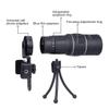 Monocular Telescope, High Power 16x52 Dual Focus Waterproof, Wide View, with Tripod/Cell Phone Adapters for Camping Bird-Watching Travel Binoculars view 4