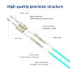 lidkew SC to ST Fiber Patch Cable OM3,6Meters 19.6ft 10GB/40GB Multimode Duplex,50/125um Fiber Optic Cable Cord,UPC,LSZH Fiber Jumper,Aqua Blue view 3