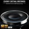 1Mii Y8+ Hybrid Active Noise Cancelling Headphones, 100H Ultra Playtime, Bluetooth 6.0 Over Ear, Wireless Hi-Res Audio & Deep Bass, Comfort for Travel & Home Office, AI Chat & Custom EQ via APP, Beige view 2