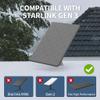 GAWOND Gen 3 Protective Cover Case for Starlink, Portable Silicone Cover for Starlink Standard Gen 3 Satellite Dish, UV Resistant Hail Starlink Accessories Protection for Roof Outdoor Camping (Black) view 2