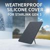 GAWOND Gen 3 Protective Cover Case for Starlink, Portable Silicone Cover for Starlink Standard Gen 3 Satellite Dish, UV Resistant Hail Starlink Accessories Protection for Roof Outdoor Camping (Black) view 4