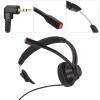 BOWUAI 2.5mm Business Headset, Noise Cancelling Monaural Traffic Headset with HD Microphone, Soft Ear Cushions and Adjustable Speaker Volume, for Call Center Office Telemarketing Customer view 4