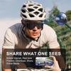 4K POV Baseball Glasses with Camera, 120 Ultra-Wide Angle Baseball Recording Glasses, for Cycling, Hiking & Outdoor Activities (Black,128G) view 4