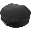 CONGARTENO Portable Ev Charger Storage Bag and Cable Organizer Case for Electric Vehicle Accessories, Compact Black Round Design, Travel-Friendly Charging Cable Storage for Ev Owners view 1