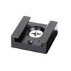 HYTROVE 2Pcs Cold Shoe Mount Adapter Quick Release Flash Stand Bracket for Photographers, Multifunctional Shoe Flash Adapter Compatible with Camera Lighting Equipment, Black view 1