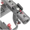 HYTROVE 2Pcs Cold Shoe Mount Adapter Quick Release Flash Stand Bracket for Photographers, Multifunctional Shoe Flash Adapter Compatible with Camera Lighting Equipment, Black view 3