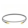 SZSAUTO WiFi Antenna Extension Cable 3feet 1m RP-SMA Male to RP-SMA Female Bulkhead Mount RG174 Extension Cable for WiFi Router Security IP Camera Wireless Network Card Adapter view 1