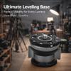 Aluminum Alloy Tripod Leveling Base with Bubble Level, 66mm Platform with 1/4 & 3/8 Inch Thread - Durable CNC Machined, Stable Camera Support for & SLR Tripods view 3