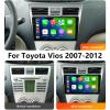 Android 14 Car GPS Reverse Image Navigation, 9 Inch Screen BT Connection Car Multimedia FM Player for Toyota Vios 2007 2008 2009 2010 2011 2012 view 2