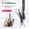 QICBYING Adjustable Tilt TV Ceiling Mount - Tv Wall Mount Stand, 360 Rotating Ceiling Mounting Bracket, for 39-90 Inches TVs, 85kg Load Capacity, Max. VESA 600X400mm view 4