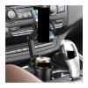 360 Rotating Car Cup Holder Mount Expander with Phone Holder - Universal Adjustable Accessories for Smartphones, Ideal for Road Trip & Daily Commute view 4
