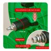 Electrical Wire Assortment with Wheel,Cold-Rolled Steel Holder,Multi-Spool Dispenser,4 Rods for Electricians Workshop Warehouse(Green) view 3