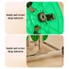 Electrical Wire Assortment with Wheel,Cold-Rolled Steel Holder,Multi-Spool Dispenser,4 Rods for Electricians Workshop Warehouse(Green) view 4