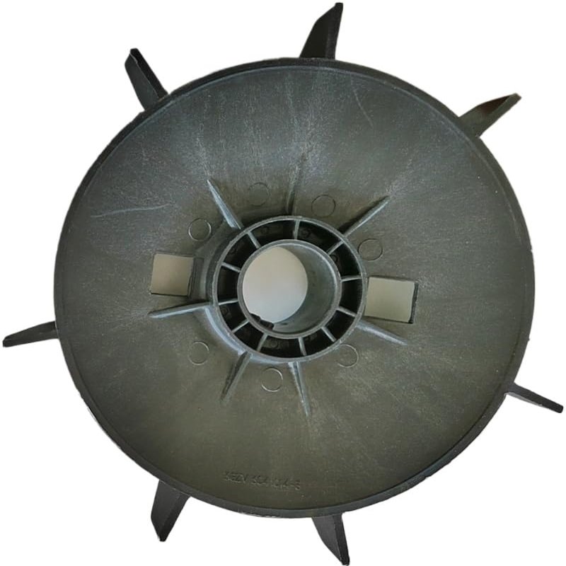 1pc 3GZV304014-3 Fan Blade for ABB Motor M3AA160ML2 - 40mm Shaft Diameter, 260mm Outer Diameter, 12mm Keyway(Black)