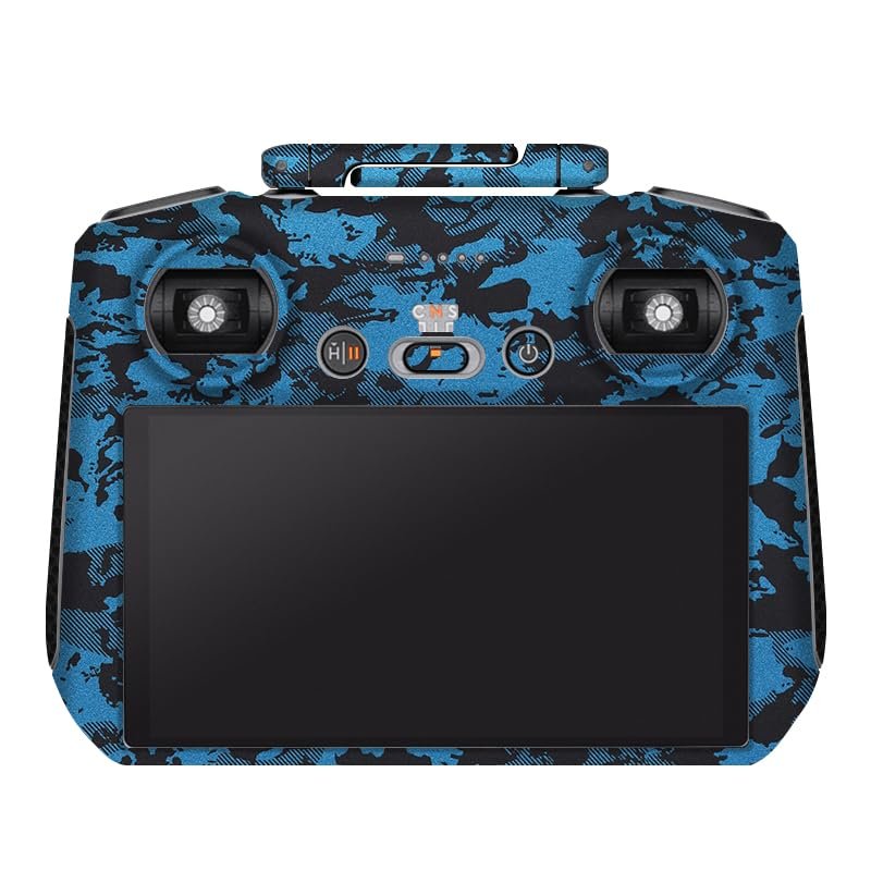 RC 2 Anti-Scratch Skin for DJI RC2 Controller Decal Skin Wrap Cover Film for AIR3 Remote Contrller Sticker Cover Photographic Video Equipment Accessories (Knight Blue, for DJI RC2)