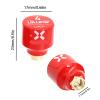 Foxeer Lollipop 4 V4 5.8G Stubby FPV Antenna (2PCS, RHCP White RP-SMA) - 2.6DBi RC Drone Antenna (RHCP Red SMA(2PCS)) view 2