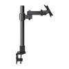 ADBWEKKF Monitor stand, desktop touchscreen, height-adjustable, rotating, perforated desktop(003) view 1