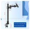 ADBWEKKF Monitor stand, desktop touchscreen, height-adjustable, rotating, perforated desktop(003) view 2