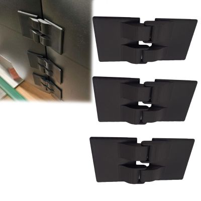 3 Pack Triple Monitor Connector Hinge for Triple Monitor Alignment,Monitor Support for Sim Racing/Flight Simulator Setups,Comes with Double-Sided Tape.