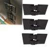 3 Pack Triple Monitor Connector Hinge for Triple Monitor Alignment,Monitor Support for Sim Racing/Flight Simulator Setups,Comes with Double-Sided Tape. view 1