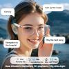 Giinova Ai Smart Glasses Bluetooth 5.4 with Translation for Men Women 160+Languages Color-Change Lens Chat GPT Assistant Free App Translator Glasses Meeting,Driver,Travel view 3