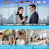 Giinova Ai Smart Glasses Bluetooth 5.4 with Translation for Men Women 160+Languages Color-Change Lens Chat GPT Assistant Free App Translator Glasses Meeting,Driver,Travel view 4