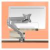 ADBWEKKF Monitor stand arm with height adjustment, telescopic and rotating base(Coolblack01) view 2