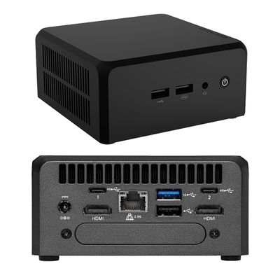 Baiying NUC 13 Pro Mini PC Desktop Computer/HTPC 13th Gen. Intel Core i7-1360P,12 Cores(4P+8E), 16 Threads,WiFi 6, Bluetooth 5.3(8GB RAM+256GB SSD)
