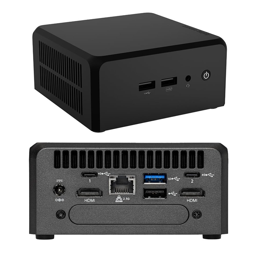 Baiying NUC 13 Pro Mini PC Desktop Computer/HTPC 13th Gen. Intel Core i7-1360P,12 Cores(4P+8E), 16 Threads,WiFi 6, Bluetooth 5.3(8GB RAM+256GB SSD)