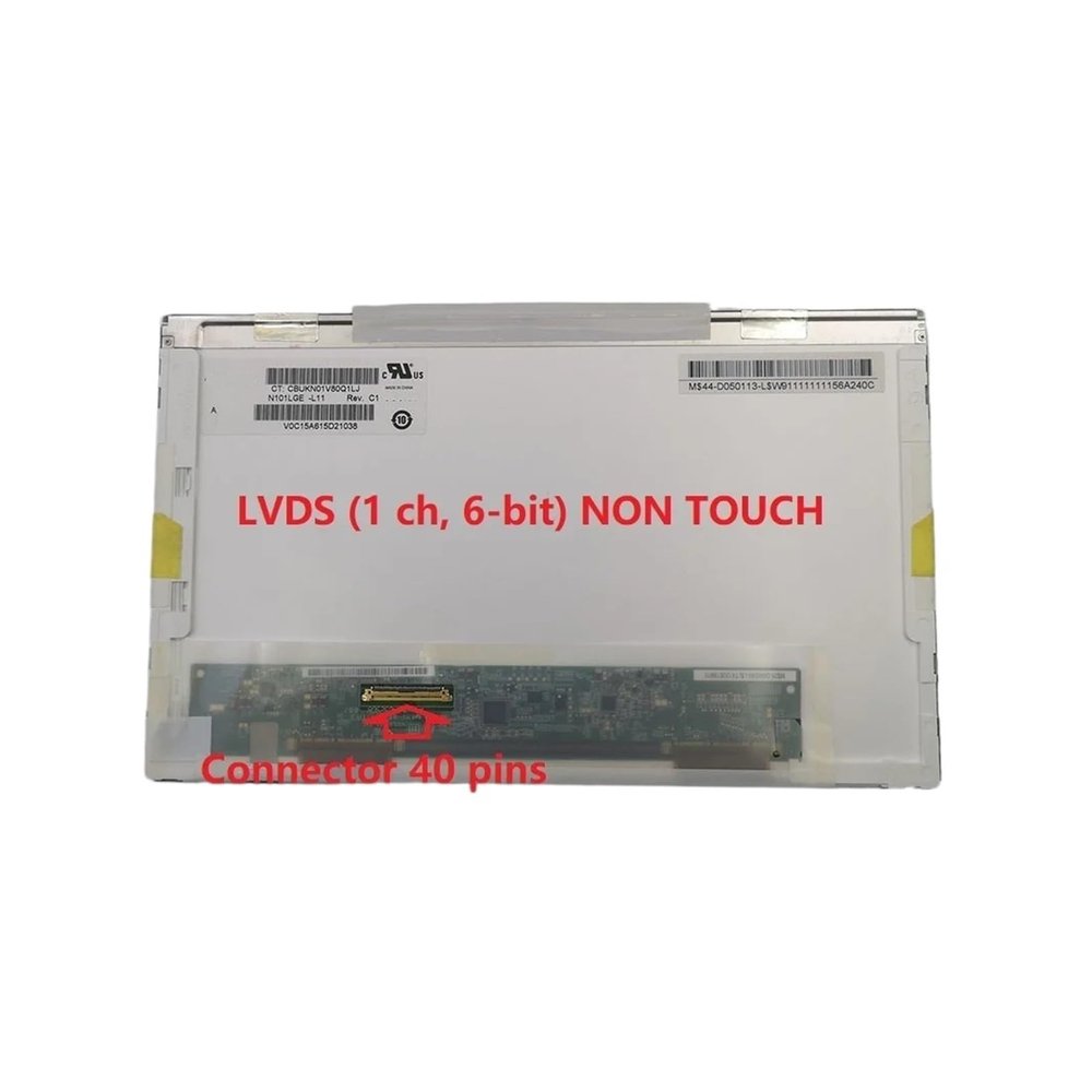 10.1 inch 40-pin 1024x600 HD LCD Screen N101LGE-L11
