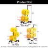 4/6/8 Rods Heavy Duty Cart with Wheels, Multi Purpose Wire Dispenser Holds,Cable Roll Holder for Industrial Workplace(4 Rods Wire) view 2
