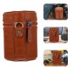 Mikinona Waterproof Brown Camera Lens Bag Portable Lens Pouch Anti-Collision for DSLR and Mirrorless Photography view 4