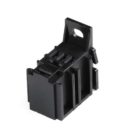 1/5 Sets 5 Pin Automobile Black Grey Socket Parking Heater Base Violet DJ7051-4.8/6.3-21 with Terminal(Dark Grey,5 Sets)