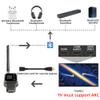 YEUGICEO ARC to Bluetooth Transmitter for TV,ARC to Bluetooth Headphones Speaker Audio Converter,Sync to Connect 2 Wireless Headphones for tv,CEC Volume Control,with Display Screen view 3