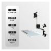 ADBWEKKF Industrial monitor stand with keyboard height and rotation(104W1) view 2