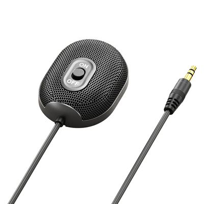 EWUROI Omni-Directional Condenser Microphone Mic for Meeting Business Conference Computer Desktop Laptop PC Voice Chat Video Games