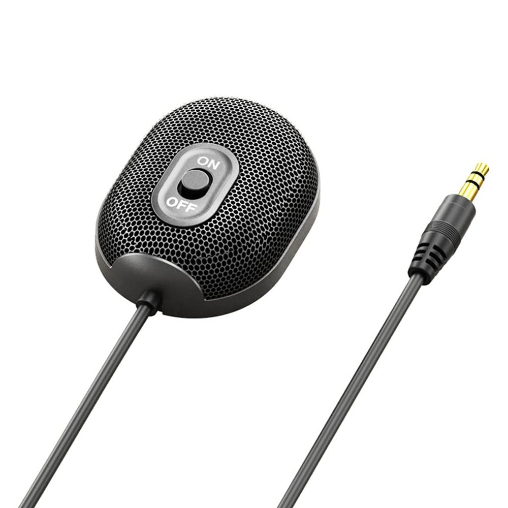 EWUROI Omni-Directional Condenser Microphone Mic for Meeting Business Conference Computer Desktop Laptop PC Voice Chat Video Games