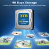 90-Day Storage & 4K Ultra HD Wired Security Camera System, Outdoor POE Security Cameras, IP Camera System, Home Video Surveillance DVR Kits view 3