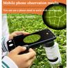 New Mini Portable Microscope Handheld,60x120x Magnification,Includes 12 Pre-Prepared Biological Slides and LED Light,Ideal for Science Experiments,Classroom Learning,and Nature Observation (Yellow) view 3