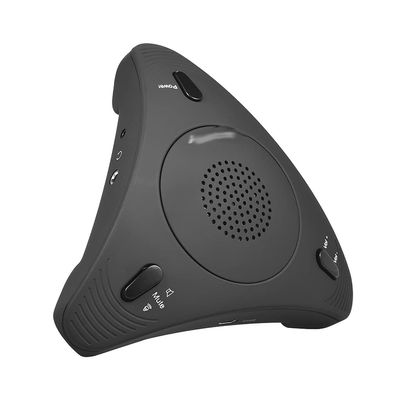 EWUROI Desktop Computer Conference Omnidirectional Condenser Microphone Mic Speaker Speakerphone 360 Audio Pickup Plug&Play
