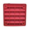 ET-1010-R Vandal-Resistant Fire Speaker, Surface Mount, 25/70V, Indoor/Outdoor, Red, Die-Cast Grille, 8 Watts view 1