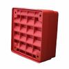 ET-1010-R Vandal-Resistant Fire Speaker, Surface Mount, 25/70V, Indoor/Outdoor, Red, Die-Cast Grille, 8 Watts view 2