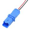 2 Pin Way Auto Docking Socket 211PL022S6049 211PC022S6049 with Wires Car Wire Cable Connectors(Multi) view 1