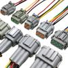 1Set 5Sets Auto Fog Light Connector with 15cm Wiring Cable Car Valve 6185-0867(6P Wire,LINE Connector_1 Set) view 3