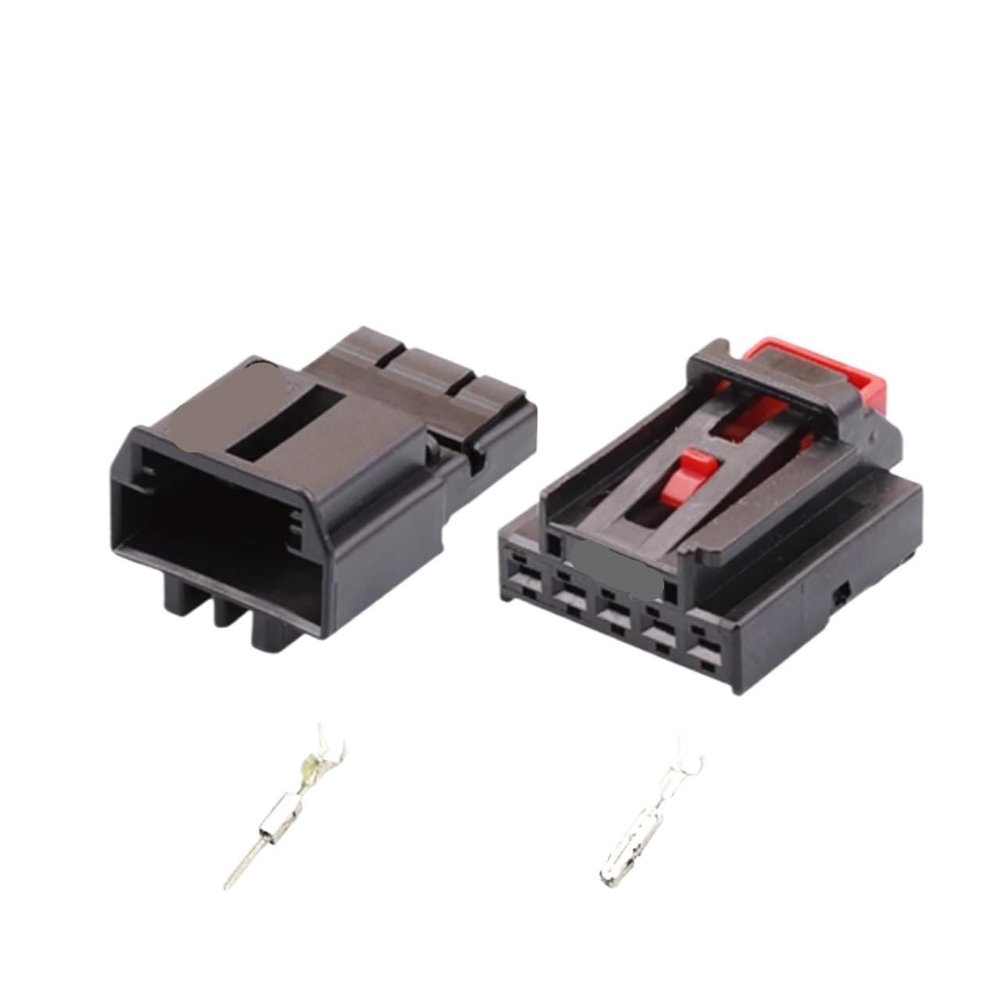 1/5/10/20/50 Sets 5 Pin 5K0972705 5G0972715 auto taillight Connector Male Female Socket(5pin Male Female,10 Sets)