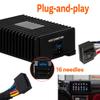 4 Channel 80Wx4 Full Range Audio Modification Power Amplifier with Digital Sound Processor Class A/B for Android Car Player view 4