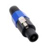 CTGFBUW 1pc Speaker Connector 4Pins 4poles Male Plug Cable view 4