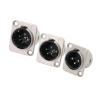 CTGFBUW 10pcs 3 4 5Pins Male Plug Microphone Cable Terminal Wiring Connector(C1037) view 4